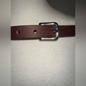 Amish Brown Leather Belt